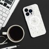 Tel Protect Magnetic Splash Frosted Dėklas skirtas Apple iPhone 15 Plus Baltas