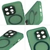 Tel Protect Magnetic Splash Frosted dėklas skirtas Apple iPhone 15 Pro Max žalios spalvos