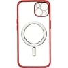 Tel Protect Magsafe Luxury dėklas skirtas Apple iPhone 13 Pro Raudona