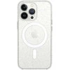 Tel Protect MagSilicone Clear dėklas skirtas Apple iPhone 12 Pro Glitter