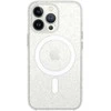 Tel Protect MagSilicone Clear dėklas skirtas Apple iPhone 15 Pro Max Glitter