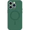 Tel Protect MagSilicone dėklas skirtas Apple iPhone 14 žalios spalvos