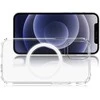 Tel Protect MagSilicone dėklas skirtas Apple iPhone 13 Pro Max skaidrus