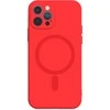 Tel Protect MagSilicone dėklas skirtas Apple iPhone 15 raudonos spalvos