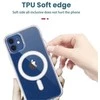 Tel Protect MagSilicone dėklas skirtas Apple iPhone 15 Pro Max skaidrus