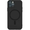 Tel Protect MagSilicone dėklas skirtas Apple iPhone 15 Pro juodos spalvos