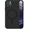 Tel Protect MagSilicone dėklas skirtas Apple iPhone 15 Pro juodos spalvos