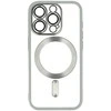 Tel Protect Metallic Magsafe dėklas skirtas Samsung Galaxy S26 Ultra sidabrinės spalvos