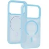 Tel Protect Mist Matte Magsafe dėklas skirtas Apple iPhone 17 Pro light mėlynos spalvos