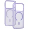 Tel Protect Mist Matte Magsafe dėklas skirtas Samsung Galaxy S25 FE pale violetinės spalvos