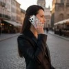 Tel Protect Mist Matte Magsafe dėklas skirtas Apple iPhone 17 Pro pilkos spalvos
