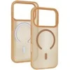Tel Protect Mist Matte Magsafe dėklas skirtas Apple iPhone 16 Pro coffee rudos spalvos