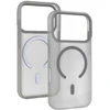 Tel Protect Mist Matte Magsafe dėklas skirtas Apple iPhone 16 Pro Max pilkos spalvos