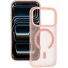Tel Protect Mist Matte Magsafe dėklas skirtas Samsung Galaxy S26 Plus pink oranžinis