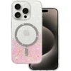 Tel Protect Moonlite Magsafe dėklas skirtas Samsung Galaxy S25 Edge rožinės spalvos clear