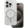 Tel Protect Moonlite Magsafe dėklas skirtas Apple iPhone 14 sidabrinis skaidrus