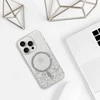 Tel Protect Moonlite Magsafe dėklas skirtas Apple iPhone 14 Pro sidabrinis skaidrus