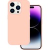 Dėklas Tel Protect Silicone Premium skirtas Apple iPhone 15 Pro light pink