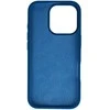 Tel Protect silikoninis Premium dėklas telefonui Apple iPhone 16 Pro mėlynos spalvos