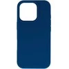 Tel Protect silikoninis Premium dėklas telefonui Apple iPhone 16 Pro Max mėlynos spalvos