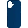 Tel Protect silikoninis Premium dėklas telefonui Apple iPhone 16 mėlynos spalvos