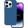 Tel Protect silikoninis Premium dėklas telefonui Apple iPhone 14 Pro mėlynos spalvos
