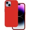 Tel Protect silikoninis Premium dėklas telefonui Apple iPhone 15 Plus raudonos spalvos