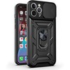 Slide Camera Armor dėklas skirtas Samsung Galaxy S26 juodos spalvos