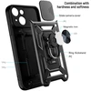 Toptel Slide Camera Armor dėklas skirtas Samsung Galaxy S26 juodos spalvos