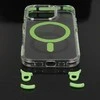 Tel Protect Strap Clear dėklas skirtas Apple iPhone 17 Air žalios spalvos