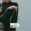 Tel Protect Strap Clear dėklas skirtas Apple iPhone 17 Air žalios spalvos