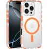 Tel Protect Strap Clear dėklas skirtas Apple iPhone 17 Air oranžinės spalvos