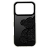 Tel Protect Teddy Bear dėklas skirtas Apple iPhone 17 Pro juodos spalvos