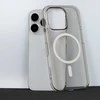 Tel Protect Transparent Slim Magsafe dėklas skirtas Apple iPhone 16 Pro pilkos spalvos