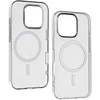 Tel Protect Transparent Slim Magsafe dėklas skirtas Apple iPhone 15 Pro pilkos spalvos