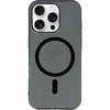 Tel Protect Transparent Slim Magsafe dėklas skirtas Apple iPhone 17 juodos spalvos