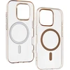Tel Protect Transparent Slim Magsafe dėklas skirtas Apple iPhone 15 Pro desert