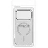 Tel Protect Transparent Slim Magsafe dėklas skirtas Apple iPhone 17 Pro Max pilkos spalvos
