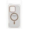 Tel Protect Transparent Slim Magsafe dėklas skirtas Apple iPhone 14 desert