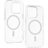 Tel Protect Transparent Slim Magsafe dėklas skirtas Apple iPhone 14 Pro baltos spalvos