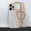Tel Protect Transparent Slim Magsafe dėklas skirtas Apple iPhone 15 desert
