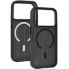 Tel Protect Twist Magsafe dėklas skirtas Samsung Galaxy S24 Ultra juodos spalvos