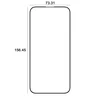 Telforceone Etteri apsauginis stiklas 9D Apple iPhone 15 Pro Max 6,7"