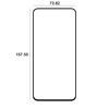 Telforceone Etteri apsauginis stiklas 9D Samsung Galaxy A55 5G