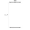 Telforceone Etteri apsauginis stiklas 9D Apple iPhone 12 / 12 Pro 6,1"