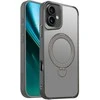 Telforceone Etteri Matt Mag Ring Apple iPhone 16 Plus 6,7" dėklas telefonui pilkos spalvos