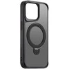 Telforceone Etteri Matt Mag Ring Apple iPhone 15 Pro Max 6,7" dėklas telefonui juodos spalvos