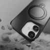 Telforceone Etteri Matt Mag Ring Apple iPhone 16 6,1" dėklas telefonui juodos spalvos