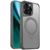 Telforceone Etteri Matt Mag Ring Apple iPhone 15 Pro Max 6,7" dėklas telefonui pilkos spalvos
