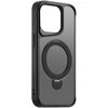 Telforceone Etteri Matt Mag Ring Apple iPhone 15 Pro 6,1" dėklas telefonui juodos spalvos